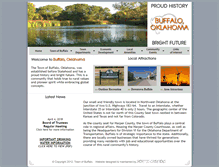 Tablet Screenshot of buffalooklahoma.com